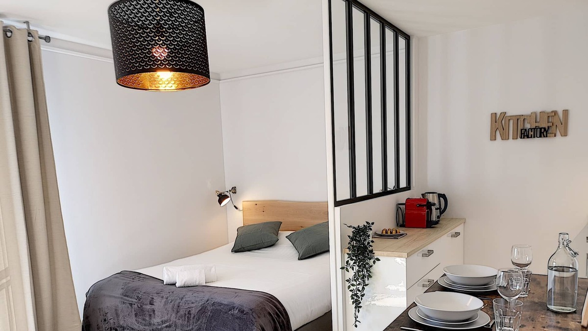 Grand Clement Apartment | Le Petit Balzac - Joli Studio Villeurbanne