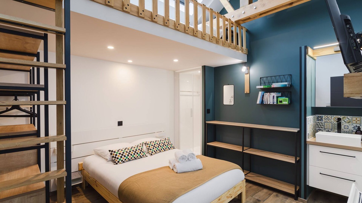 Moulin du Comte House | Le Petit Chalet - Maison 2 chambres avec terrasse