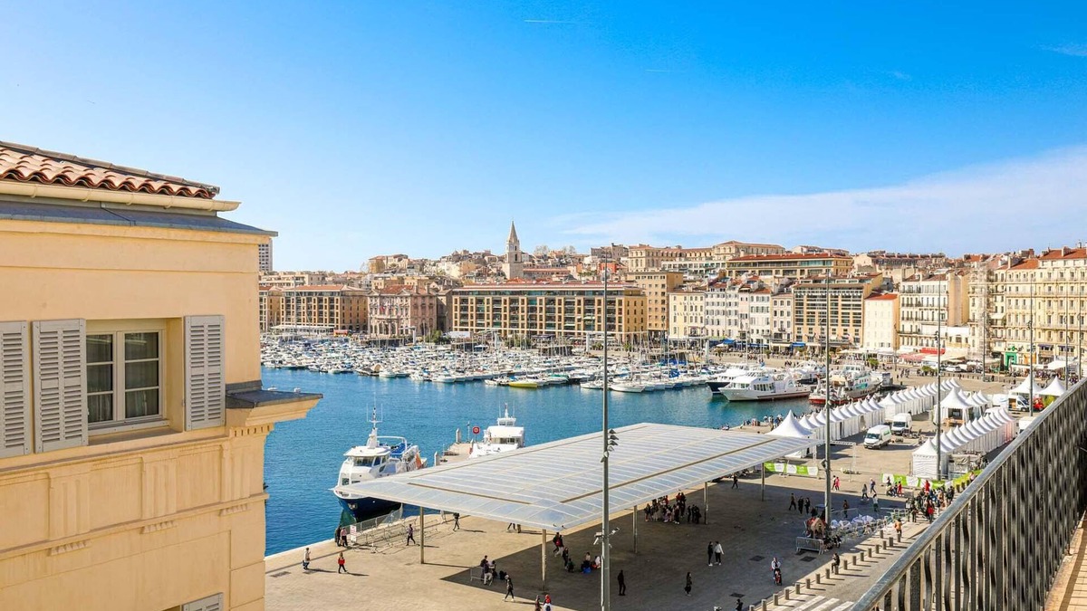 Opera Apartment | Le Pythéas - Vue Vieux-Port avec terrasse et clim