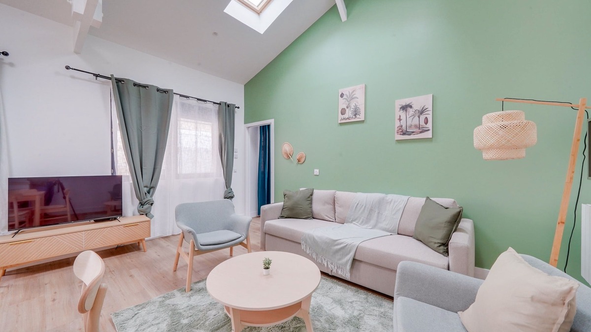 Saint-Bruno - Saint-Victor Apartment | Le Rayon Vert - Appt dans le centre de Bordeaux