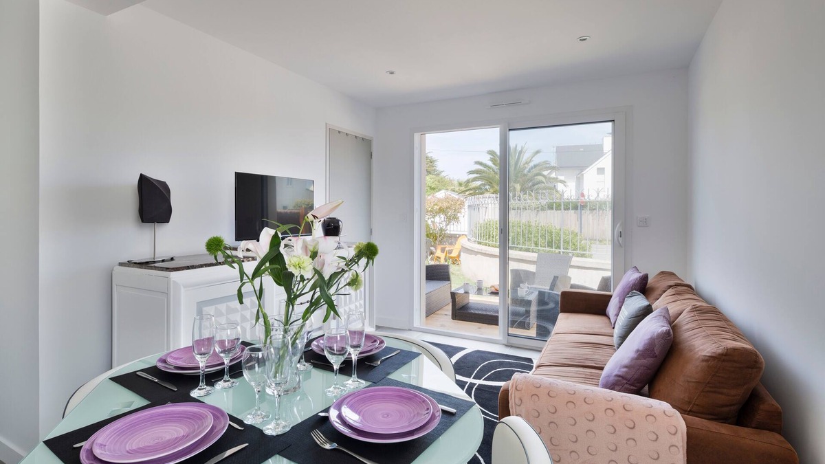 Saint-Lunaire Apartment | Le Repos- À 300 m de la plage, St Lunaire