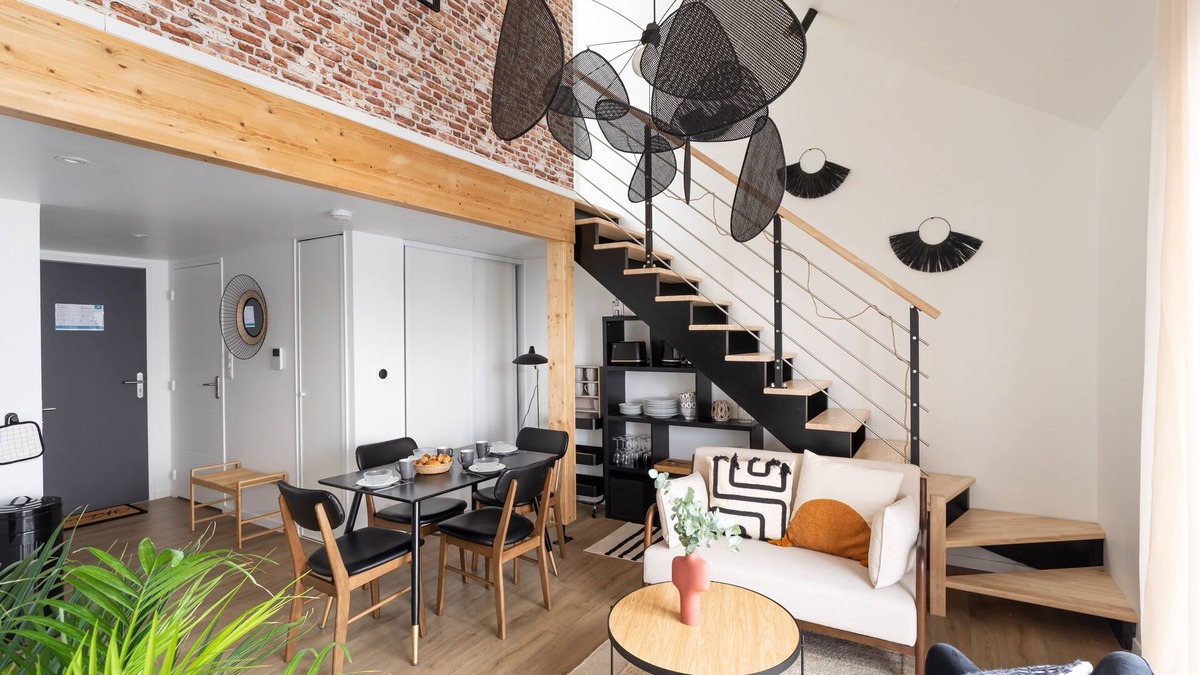 Fougeres - Sevigne Apartment | Le Saint Martin Bis - Bel appartement moderne et confortable