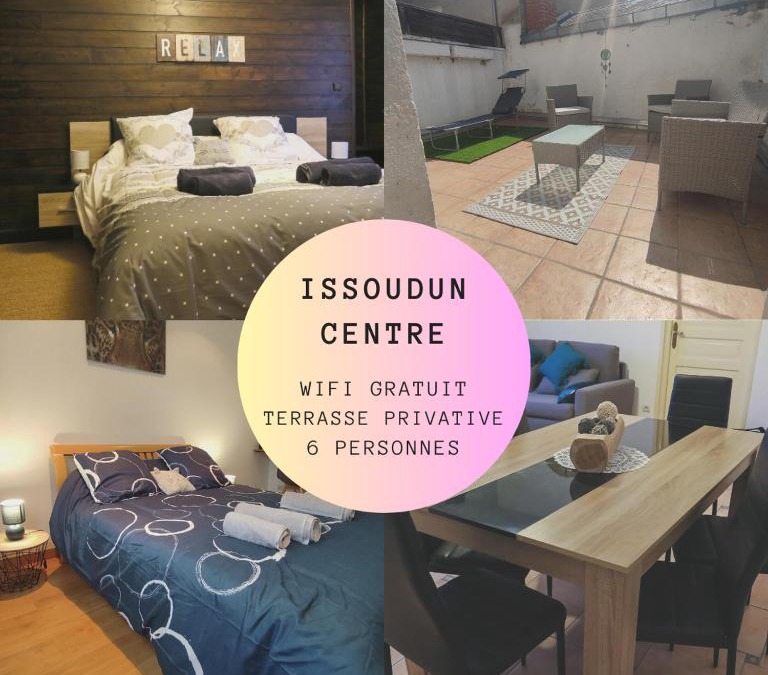 Issoudun Apartment | Le Saint-Roch, Centre-ville, Terrasse privée
