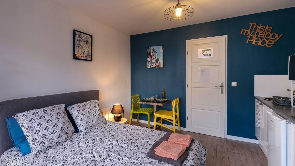 Saint-Nazaire Apartment | Le Studio de M.Hulot - Proche plage