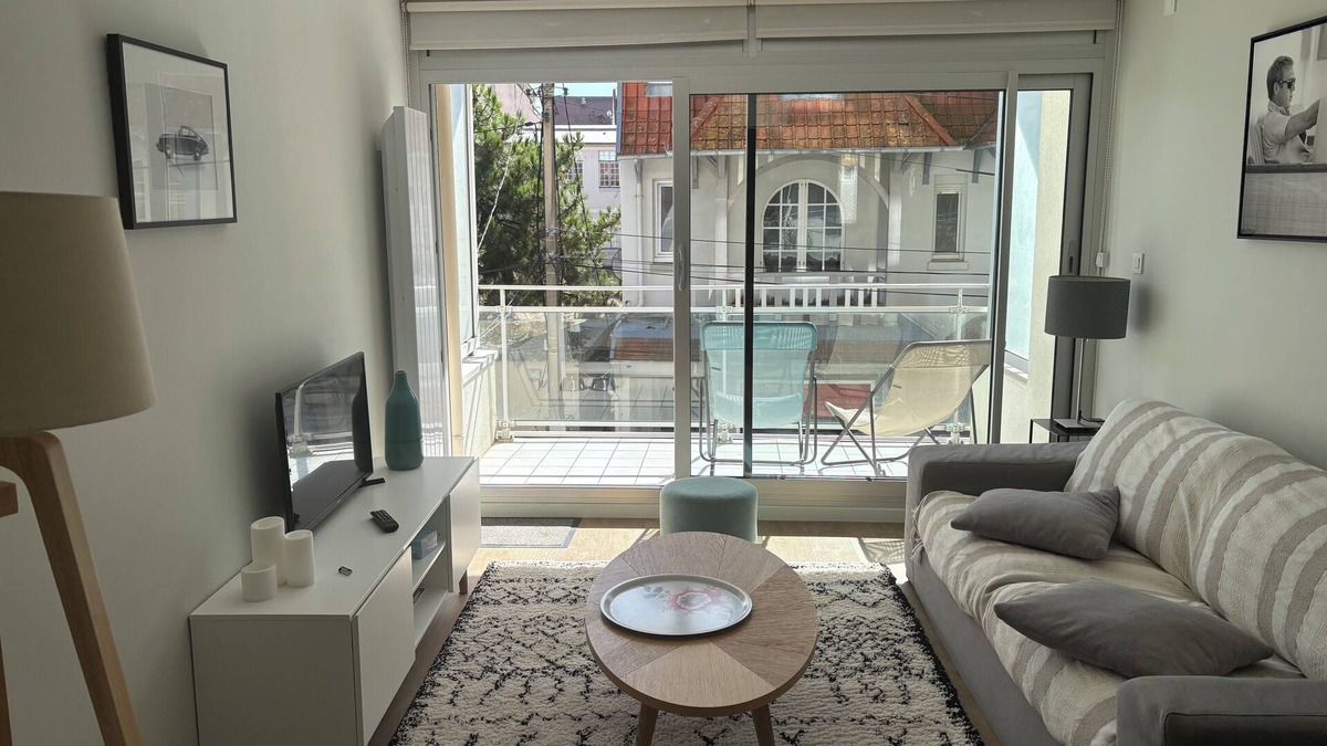 Le Touquet-Paris-Plage Apartment | Le Touquet T2 completely renovated, parking, south balcony