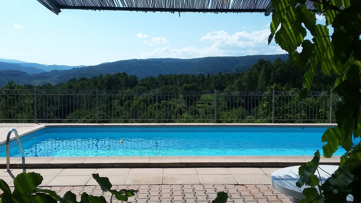 Chambonas House | Le Vignal complet, beautiful spacious house with private pool in the Ardèche