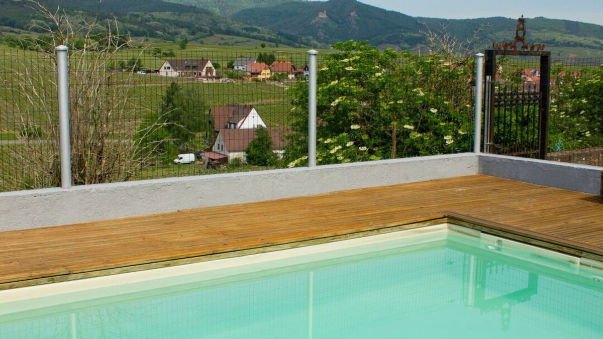 Zellenberg House | Le Zell: House in the vineyard - Garden and private pool