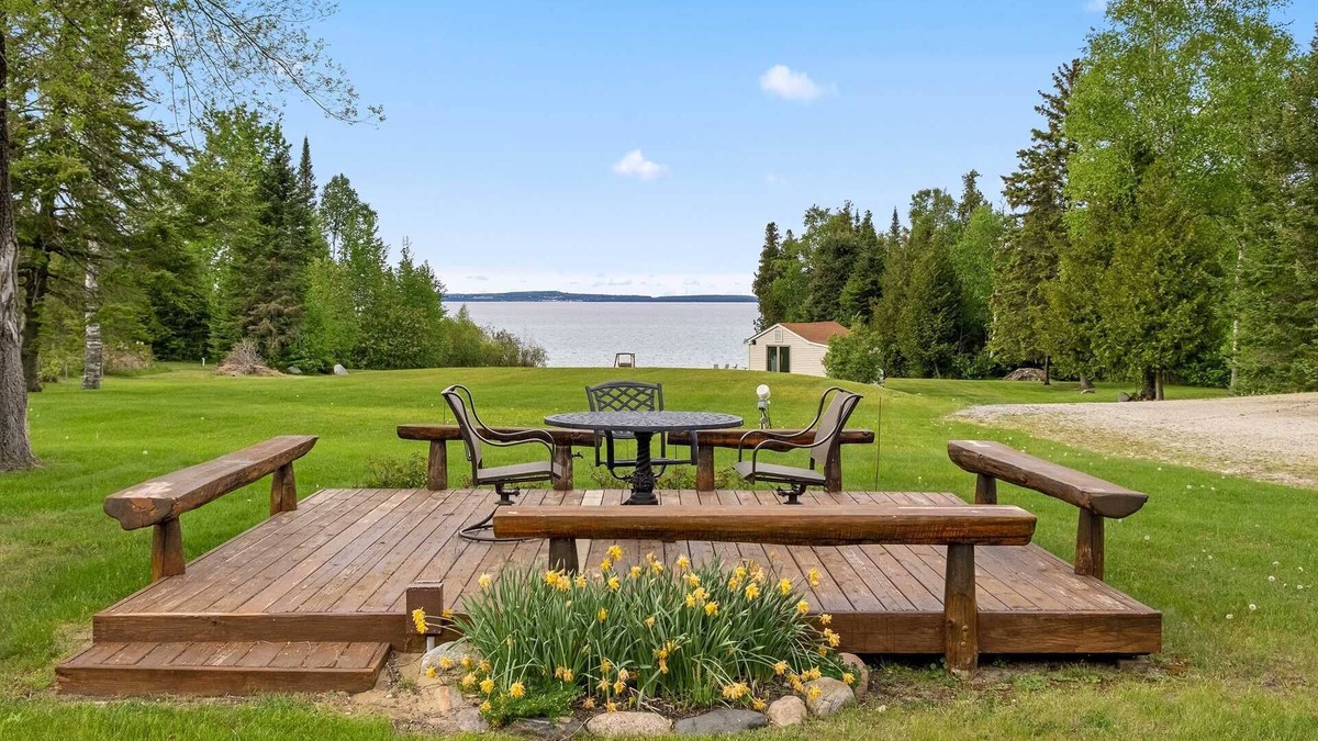 Cheboygan Apartment | Lem's Paradise #2 on Lake Huron