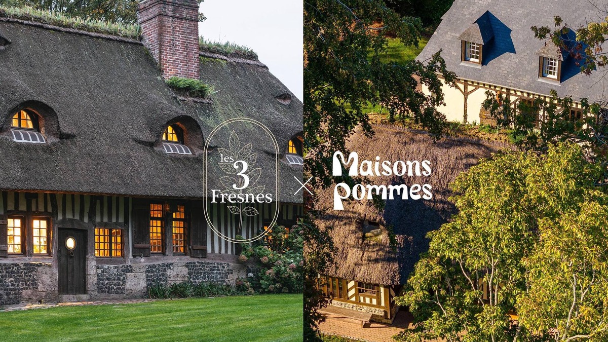 Ablon Cottage | Les 3 Fresnes x Maisons Pommes 2 Gîtes Côte à Côte Idéal Réunion de Famille/amis