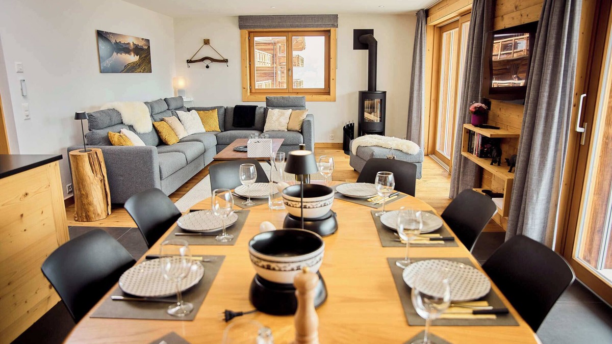 Granges Apartment | "Les Aiguilles Rouges", located at an altitude of 1750 metres, is one of the first buildings to be b