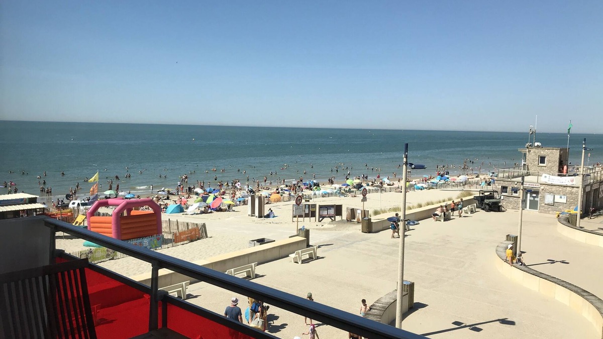 Sainte-Cecile-Plage Apartment | LES BALCONS ROUGES Sea View - Impressive sea view