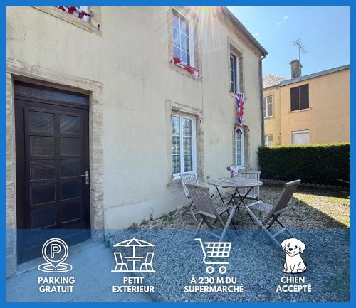 Le Molay-Littry House | Les continents maison spacieuse 4 belles chambres parking privatif terrasse à 5 mn à pied tous commerces et 20 mn plage Omaha Beach et à 15 mn de Bayeux