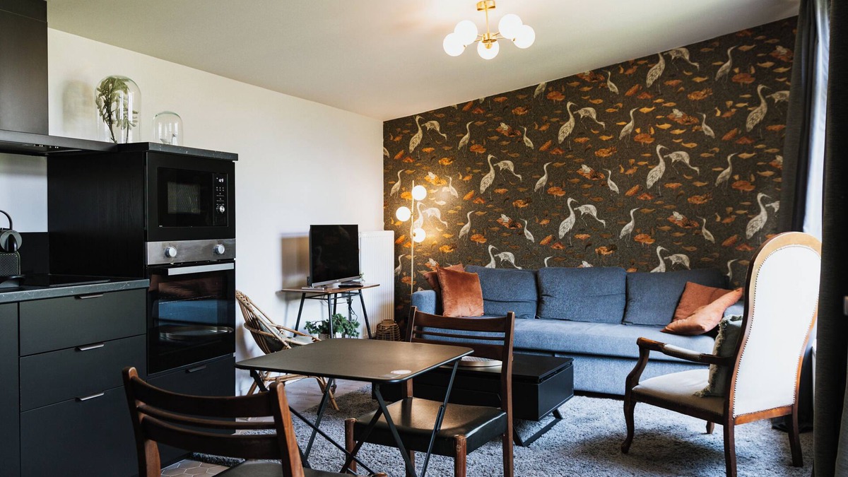 Mesnil-Val-Plage Apartment | Les Glycines, Chambre Avec Jardin
