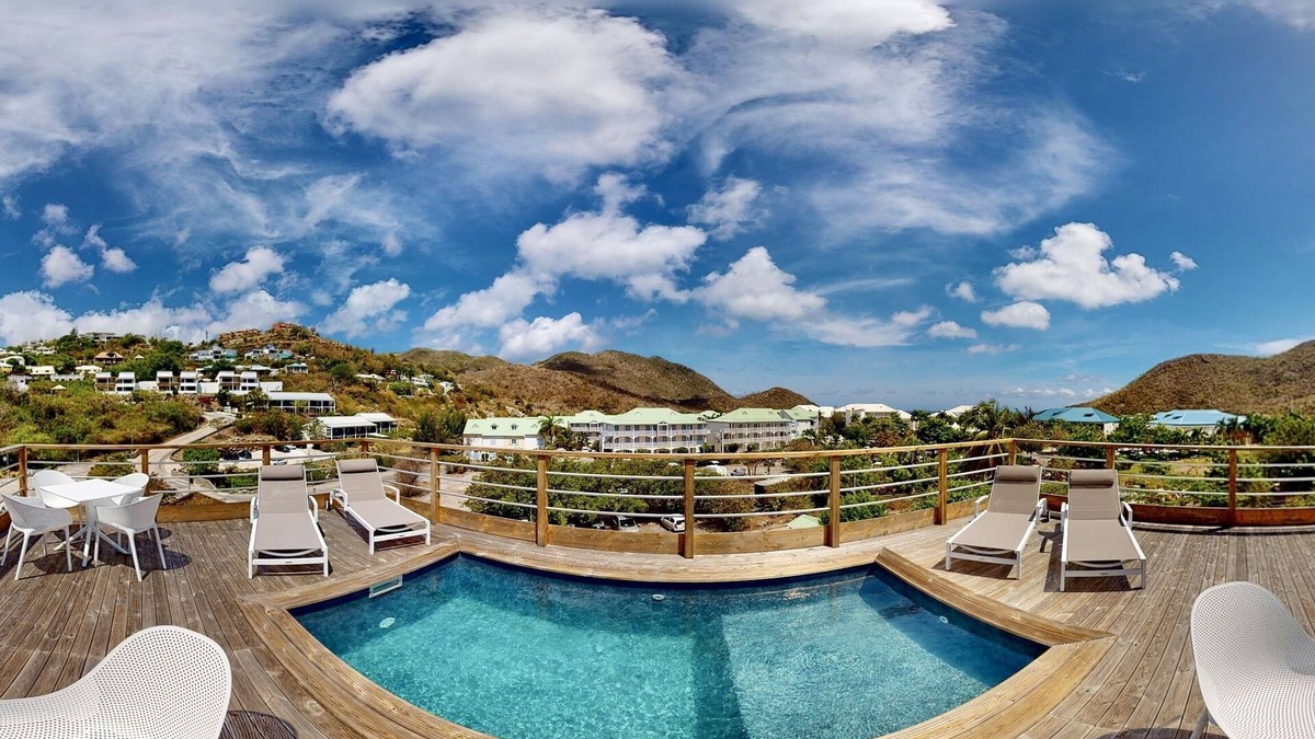 Anse Marcel Apartment | LES Lauriers 2 - 2 Chambres -4 PAX - Piscine SUR LE Toit - Anse-marcel