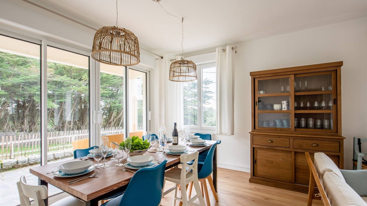Sables-d'Or-les-Pins House | Les Roches Plates - Maison familiale avec vue mer