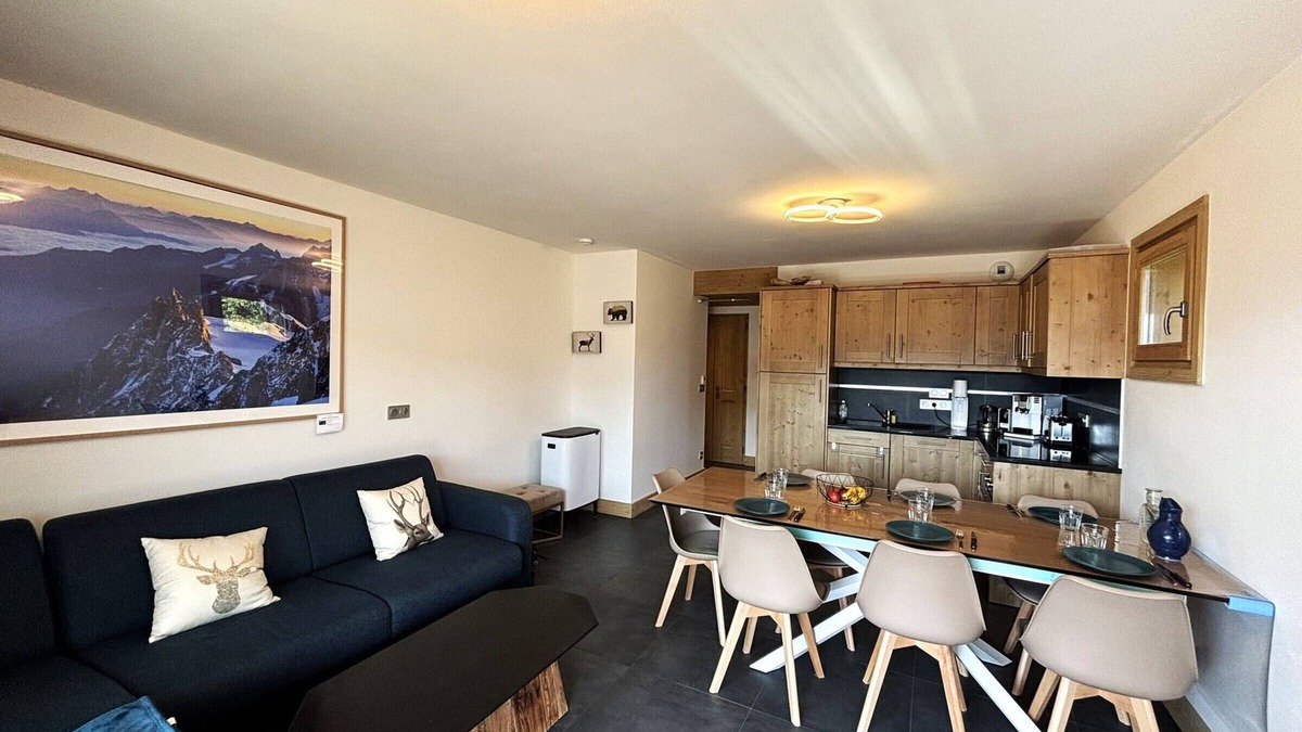 Les Saisies Apartment | Les Saisies - 3-room Apartment with parking, balcony & WIFI