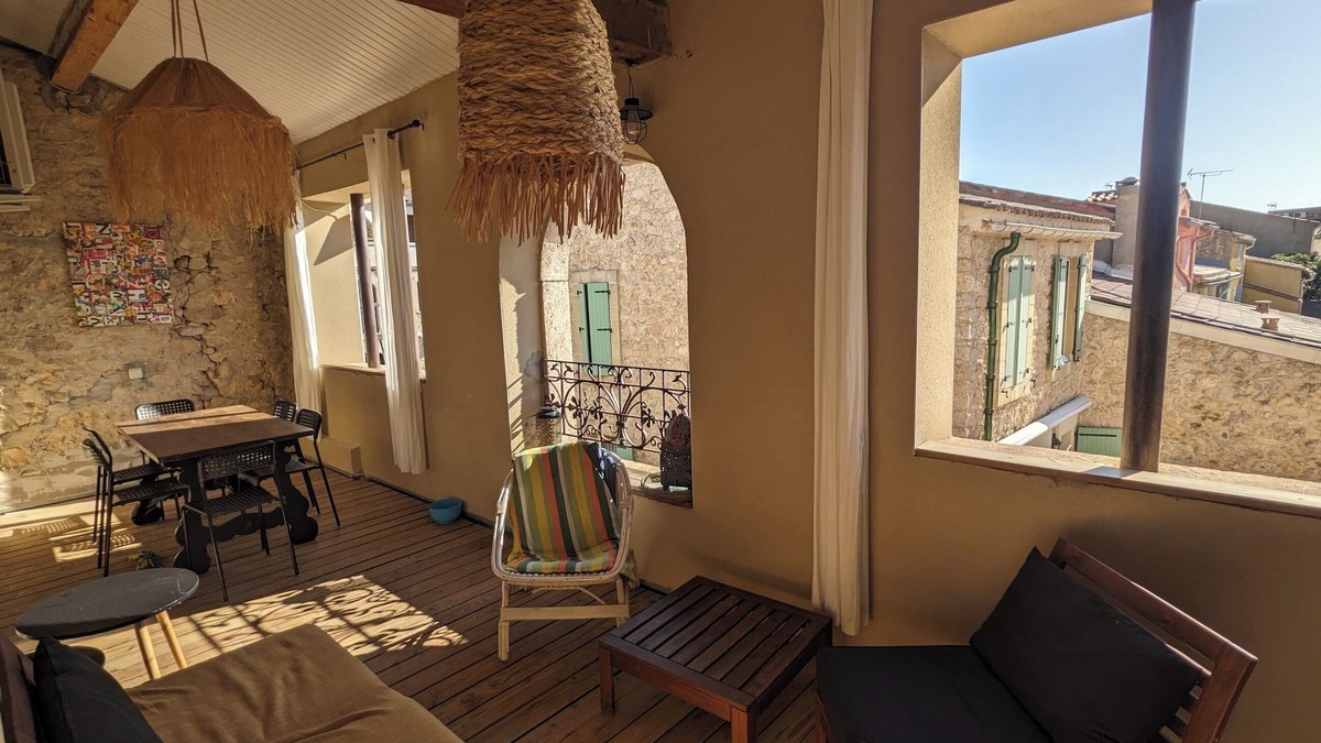 Leucate House | Leucate village, house with garage