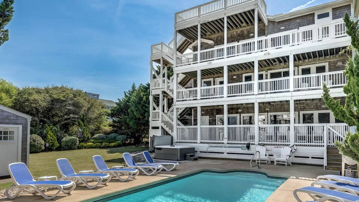 Corolla Light House | Life's Ruff | 995 ft to the beach | Private Pool, Hot Tub, Dog Friendly