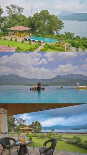 Lonavala House | Lifeline Villas - Exquisite Pawna Lakeview Estate with Expansive Infinity Pool