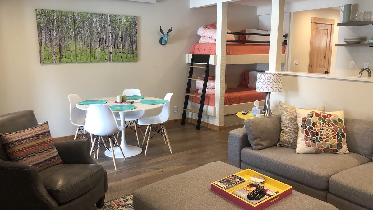 Moose Wilson Road Condo | Light and Bright Aspens Gem!