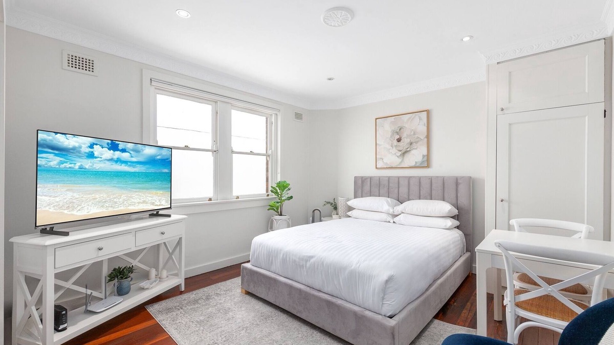 Rushcutters Bay Apartment | Light-Filled Studio near Rushcutters Bay Park