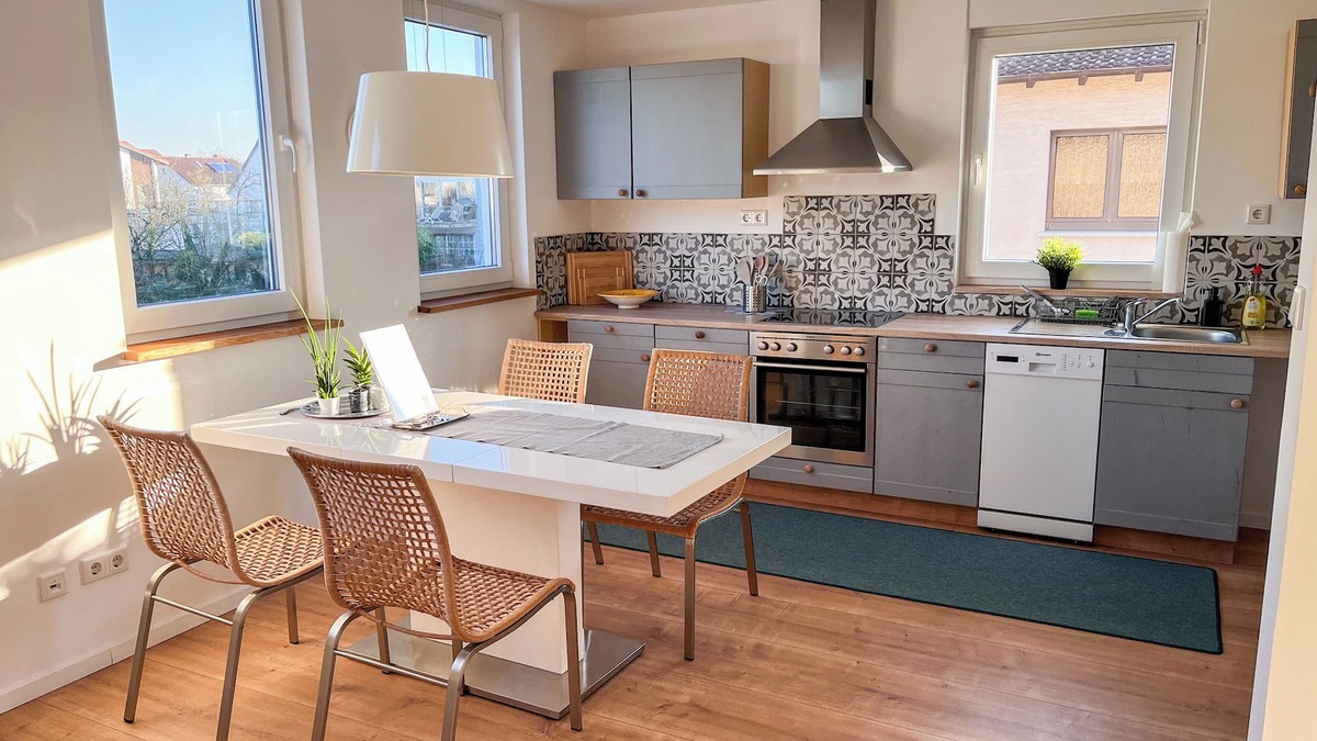 Lorsch Apartment | Light-flooded cozy vacation apartment