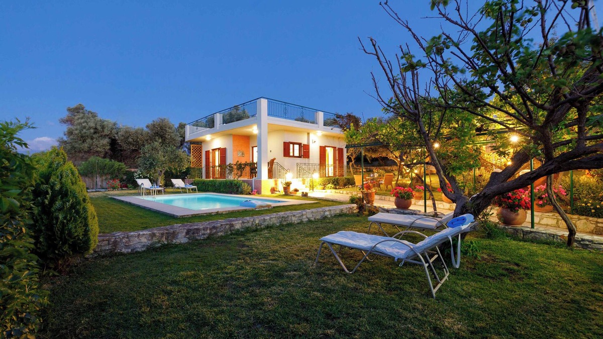 Platanes Villa | Lily's Cottage, secluded, Sea View Villa with private pool and amazing Garden