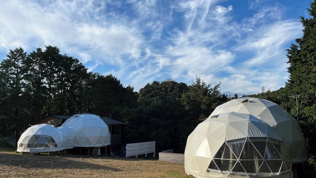 Isumi RV Rental | Limited plan Highest quality twodome tent for c/Isumi City Chiba