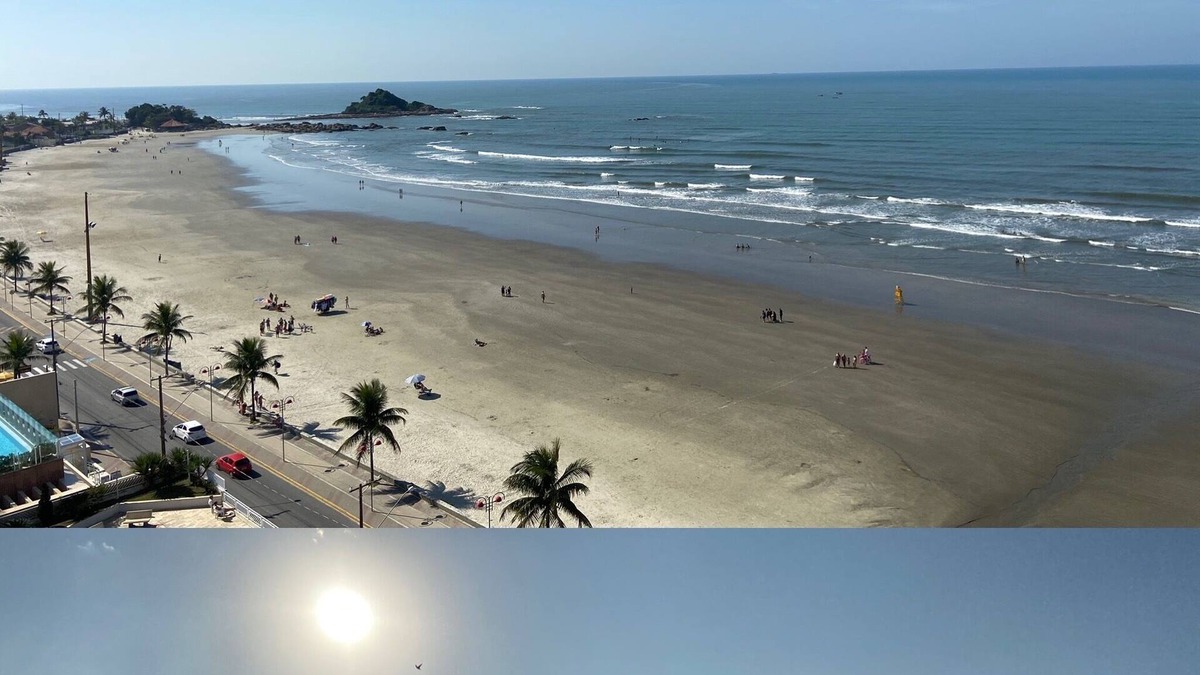 Praia dos Sonhos Apartment | Linda Kitnet in a building facing the sea