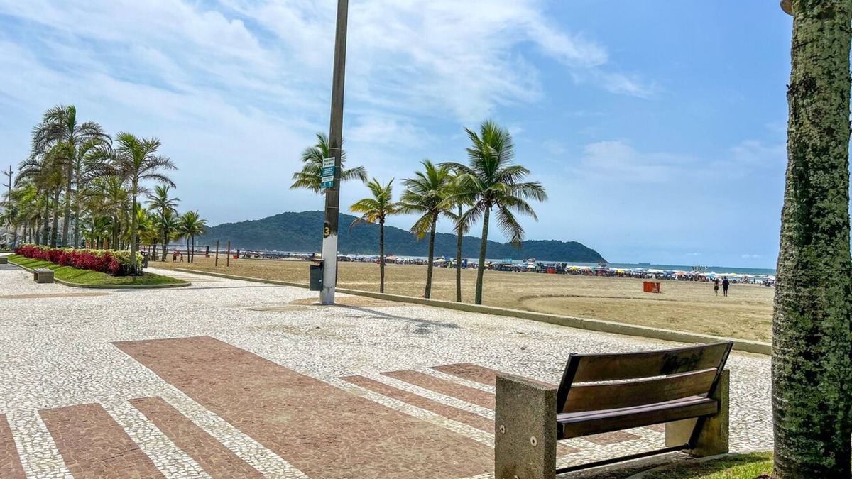 Mirim Apartment | Lindo apto c vista à beira mar em Praia Grande/SP
