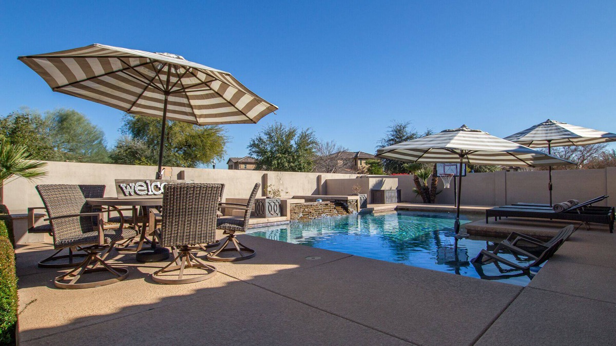 Litchfield Park House | Litchfield Park Retreat with Backyard Oasis, Cardinals Stadium and Casinos