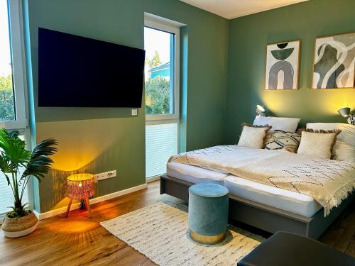 Korbecke Apartment | LITELIVING Cozy Suite - Sauna - Balkon - Parken - BBQ - Modern & Gemütlich