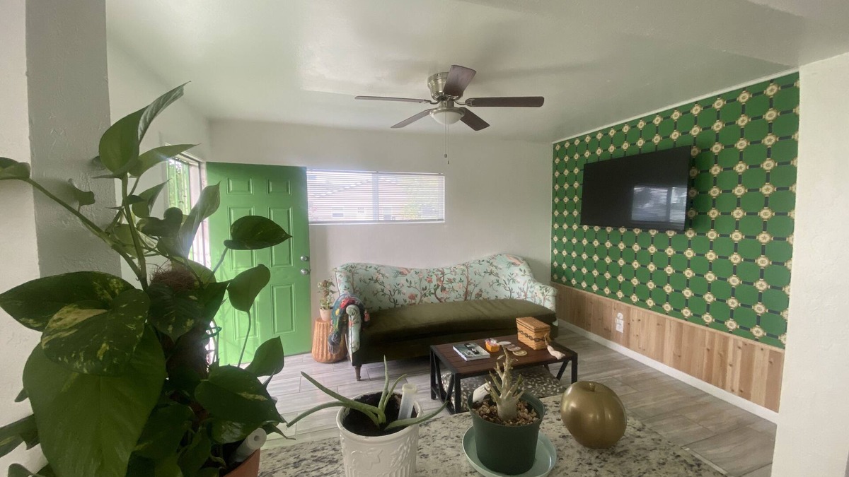 Camelback East House | Little Green Garden. ~Inspired by the “Gucci Garden” in Florence Italy.
