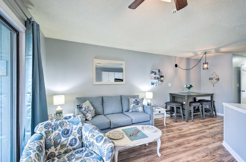 Little River Apartment | Little River Condo with Pool about 3 Mi to Beach!
