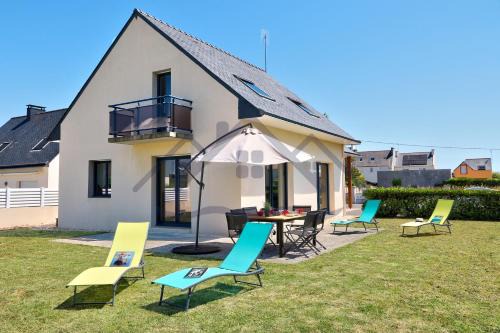 Guilvinec House | LocaLise - M19 - Ty Mervent - Maison avec jardin clos - A 2 pas de la plage - animaux admis - wifi inclus - draps inclus