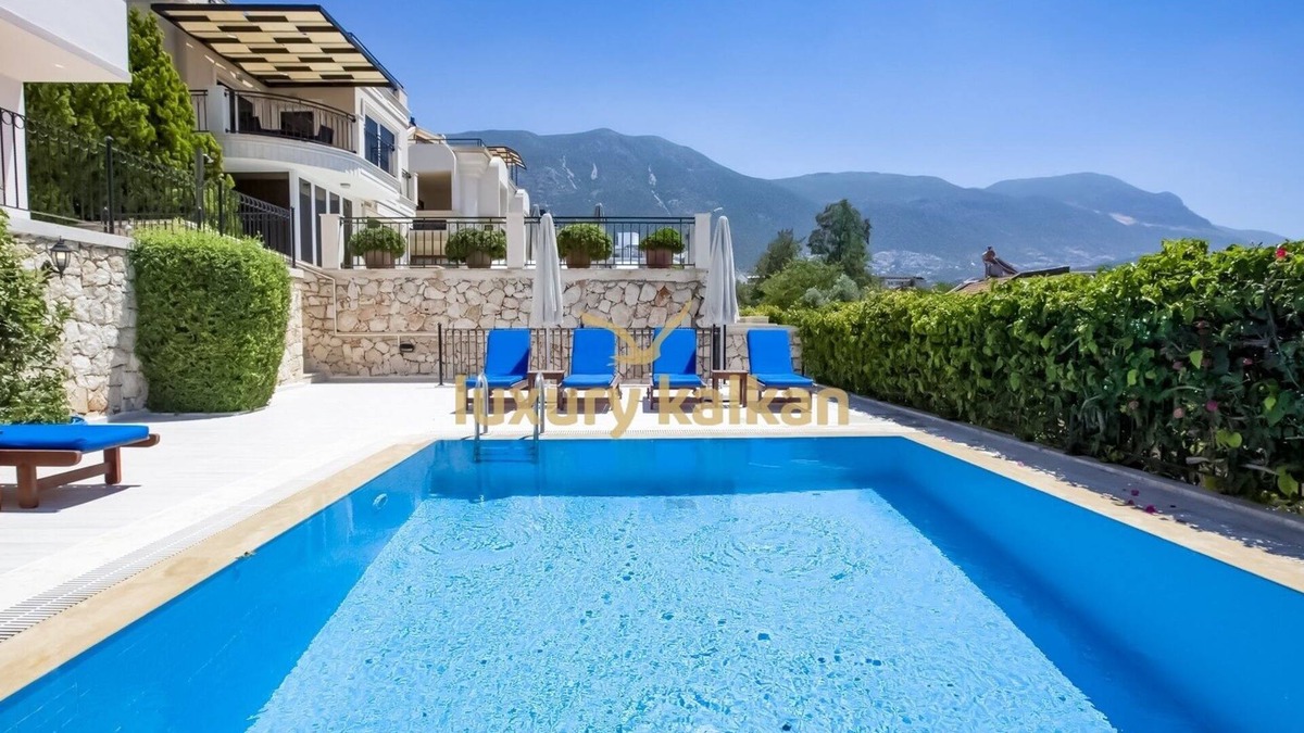 Kaleici Villa | Located on Kalkan's Kalamar road, with a capacity of six people.