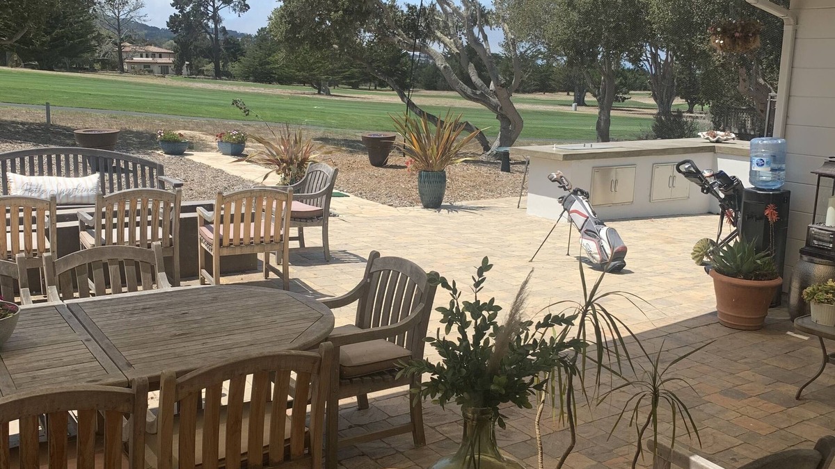 Monterey House | Located on the third fairway of Del Monte golf course