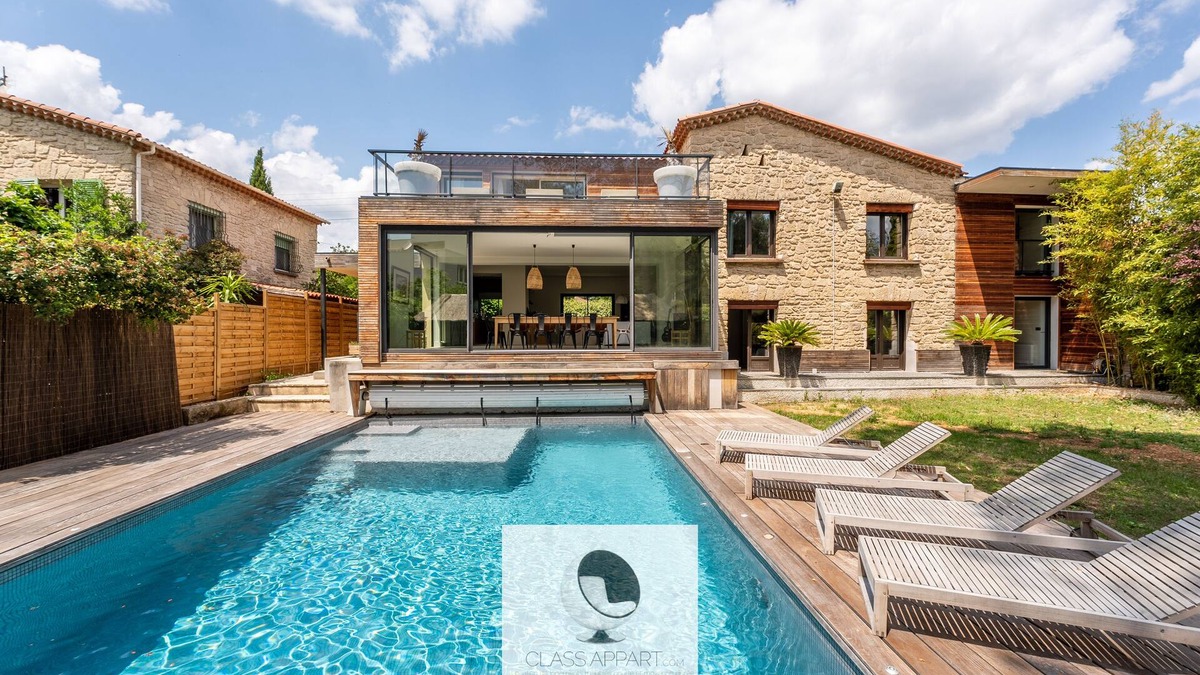Les Cevennes Villa | Location à la Semaine D'une Superbe Villa de Charme sur Montpellier Avec Piscine