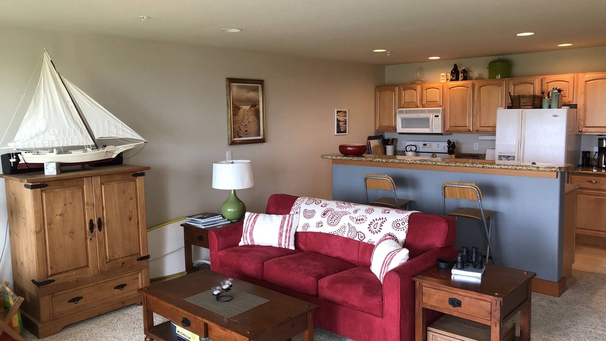 Westport Condo | Location, Location! Well kept beach getaway, steps from the ocean & dune grass!