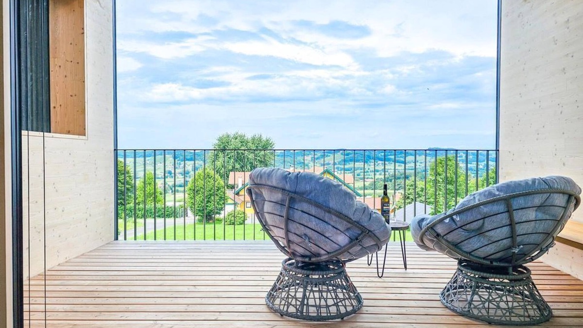 Merkendorf Apartment | Lodge 2 - Rund - Stock & Stein Lodges