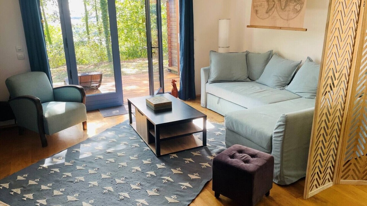 Chemille-sur-Indrois Ski Chalet | Lodge du Lac, nature escape near Beauval Zoo