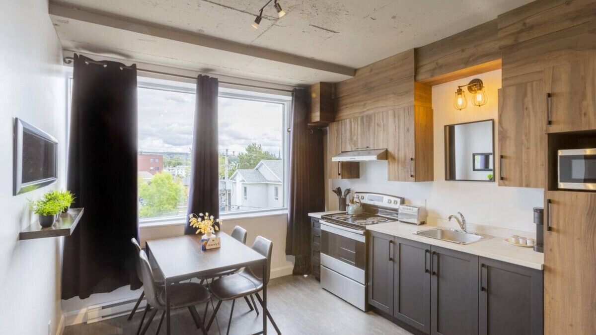 Rimouski-Neigette Apartment | Loft 302 | Rooftop | Downtown