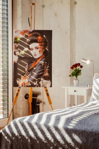 Sonnenberg Apartment | Loft-Apartment - Bestlage am Kurpark mit Terrasse - kostenloses Parken - Küche - Netflix - Waschmaschine