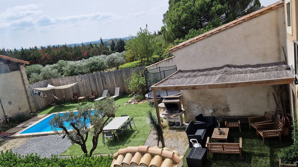 Villalbe House | Loft Chocolatine Piscine et Trampoline, Hameau de Carcassonne