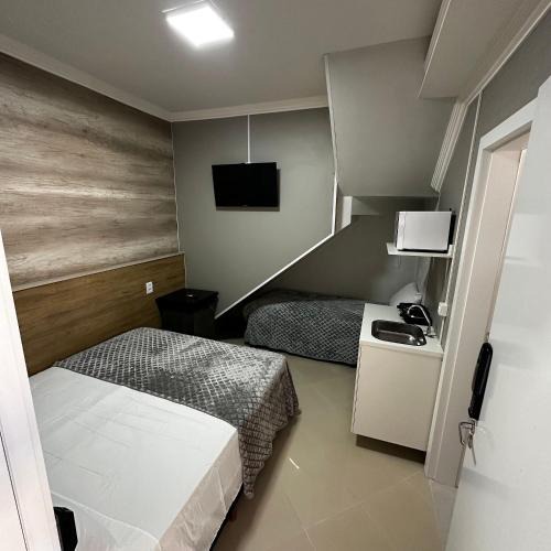 Esplanada Apartment | Loft Lux SM 04 (Smart TV, Ar condicionado, Cozinha)