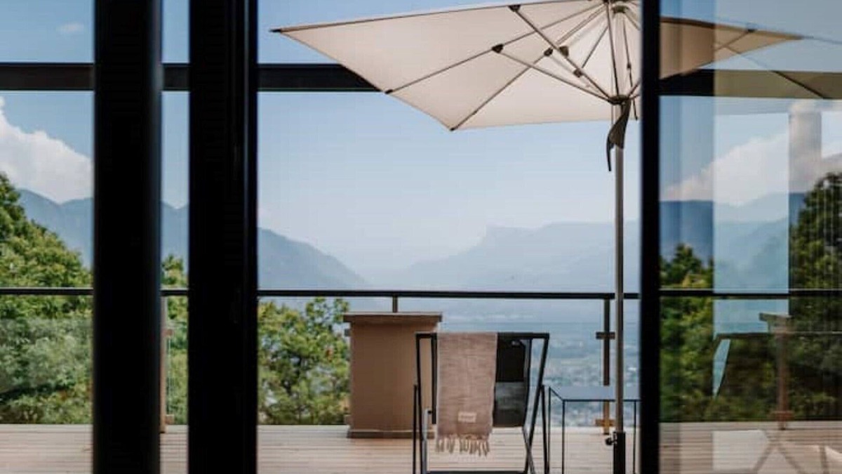 Tirolo Apartment | Loft Oberhalb von Meran mit Aussichtsterrasse