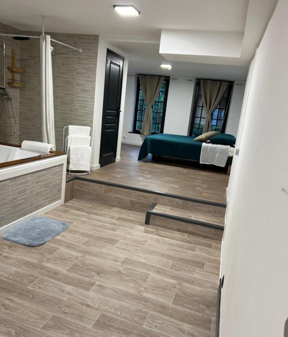Saint-Acheul Apartment | Loft ravissant 45m2 Jacuzzi RVB NIGHT 2