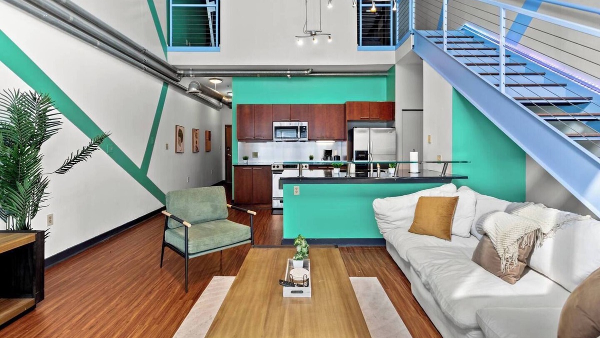 Atlantic Station Area Apartment | Loft-Style 2BR near Midtown Atlanta