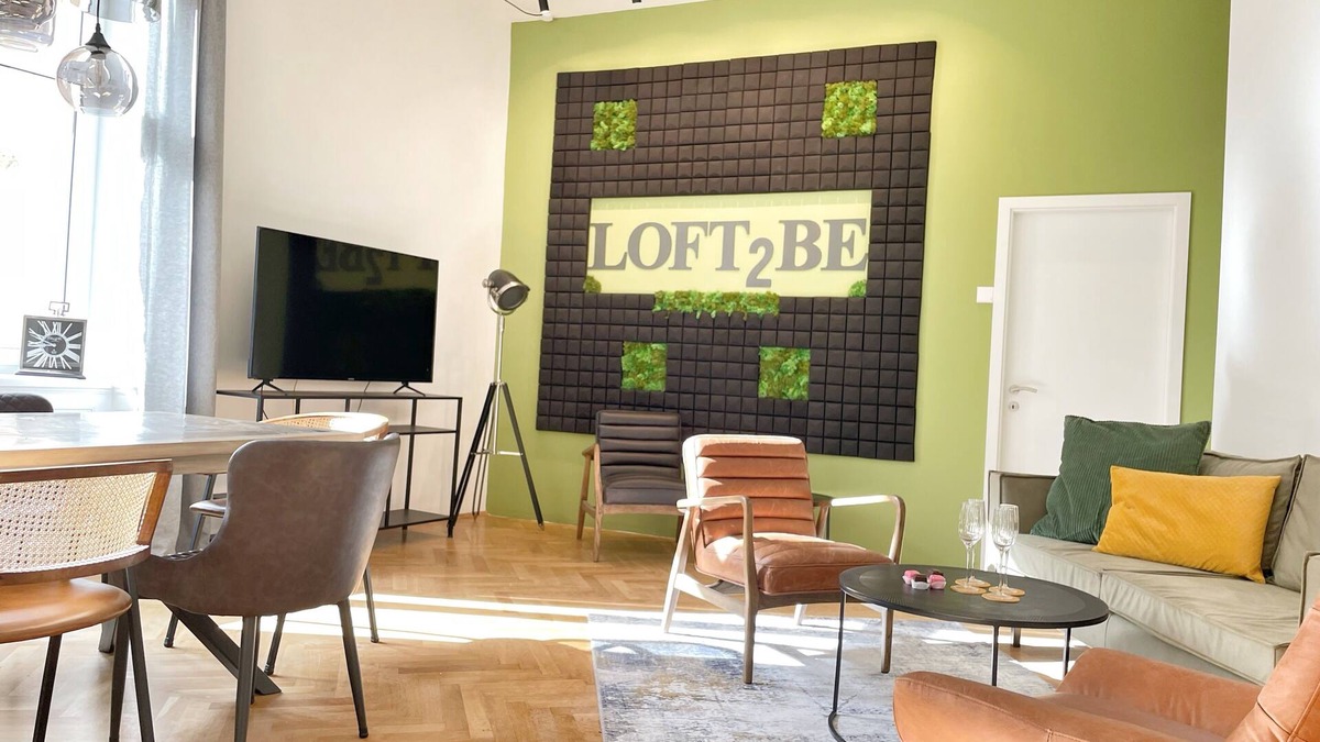Mariahilf Apartment | Loft2be Design City Loft für 8