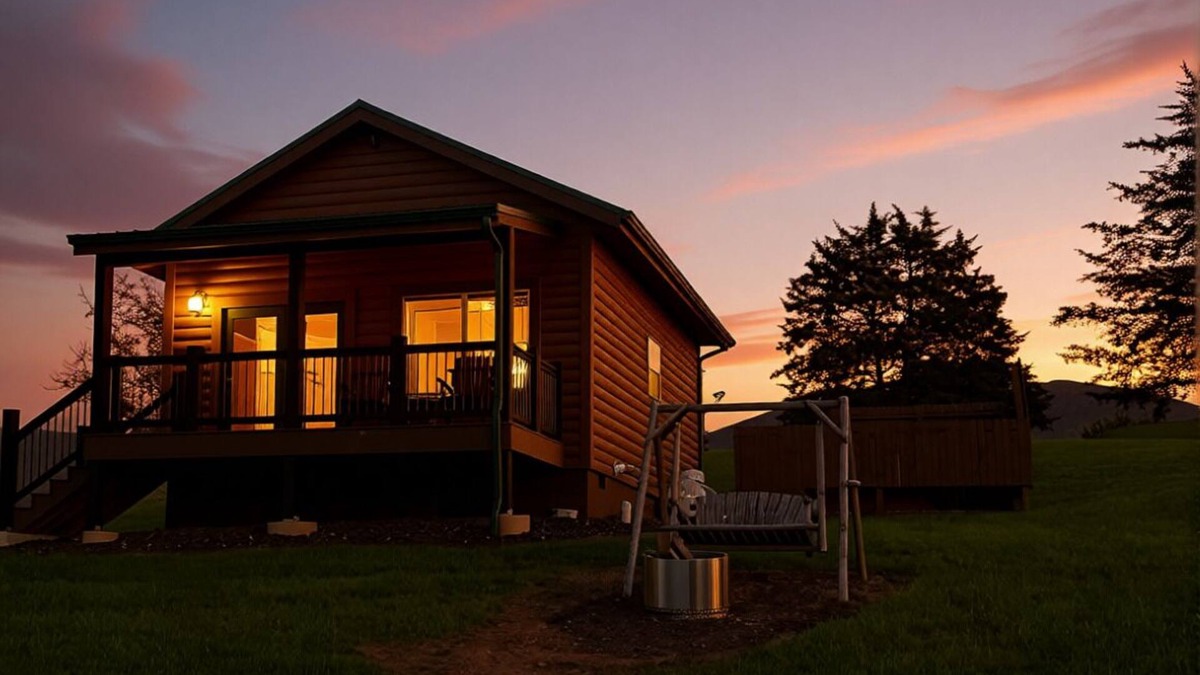 Stanley Cabin | Log Cabin #2 LURAY Cozy Couples Hot Tub Stone Fireplace Mtn View Shenandoah Park
